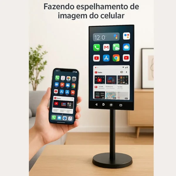 Tela Smart Full HD para entretenimento