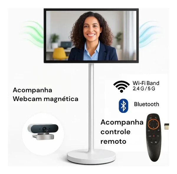 Mais detalhes da Tela Smart Full HD